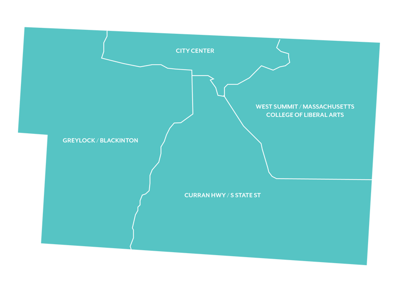 Mapa de North Adams, MA