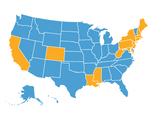 PosiGen Customer State Map