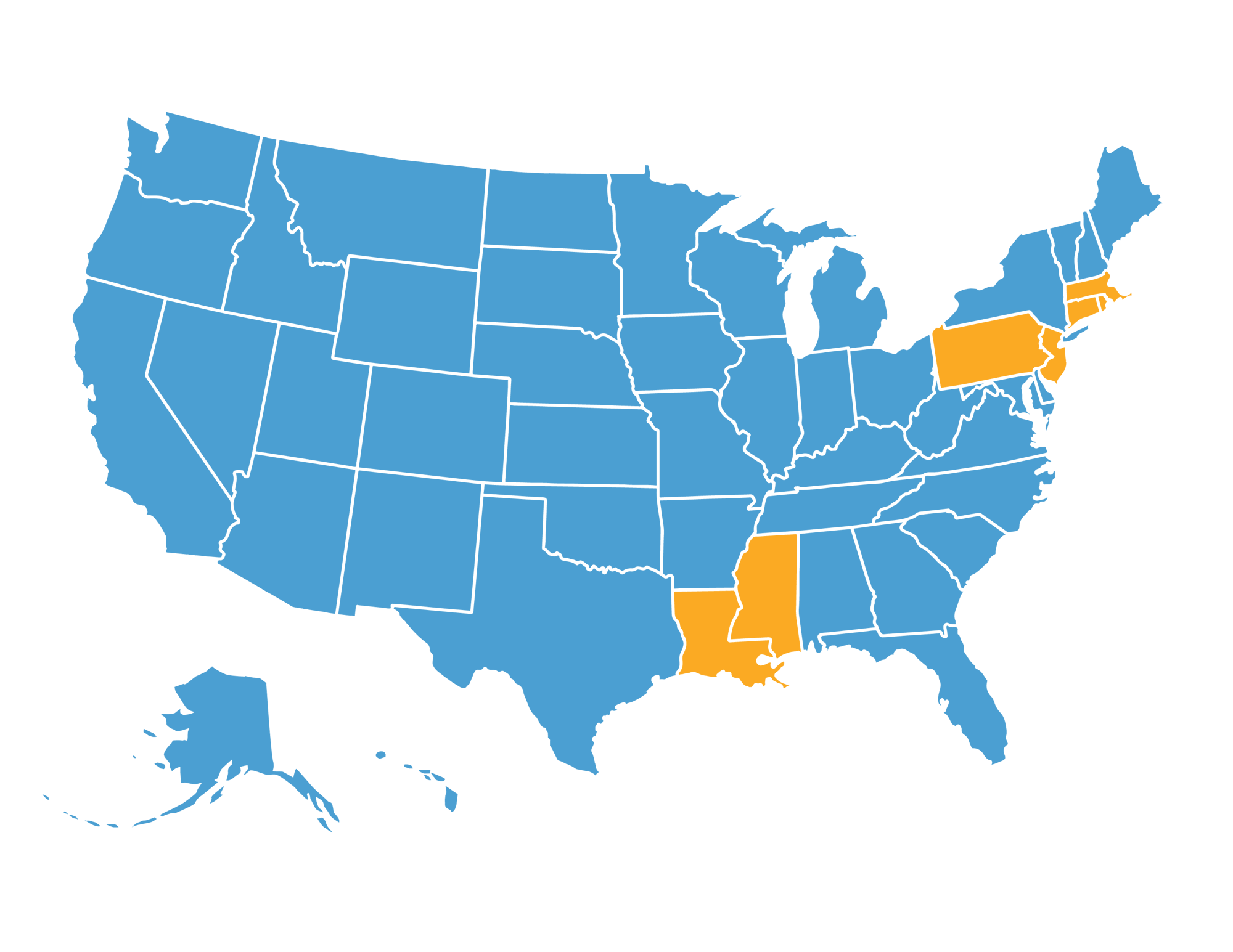 PosiGen US Map 2025 PosiGen US Map 2025
