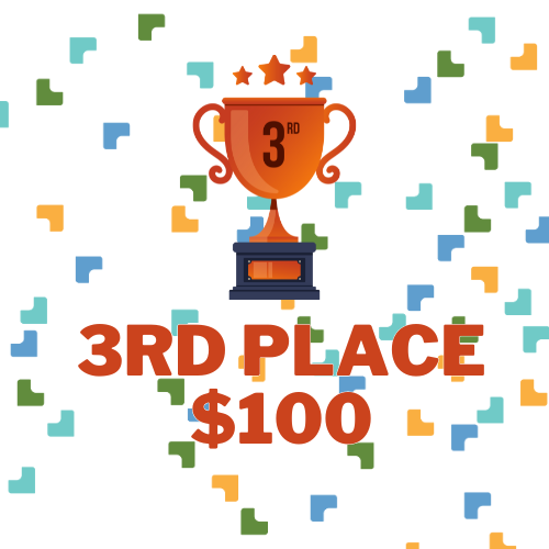 3rd Place $100